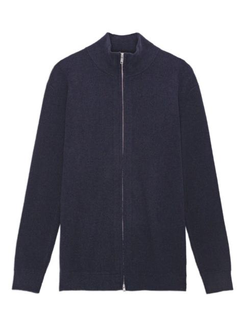 Danny zip-up cardigan