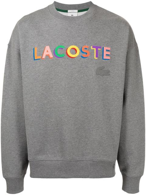 logo lettering sweatshirt