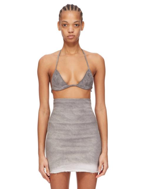 Off-White Porterville Foil Stretch Denim Bra