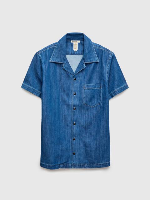 The Wrench Short Sleeve Shirt in Light Indigo