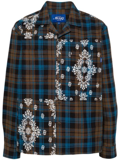 checked cotton shirt