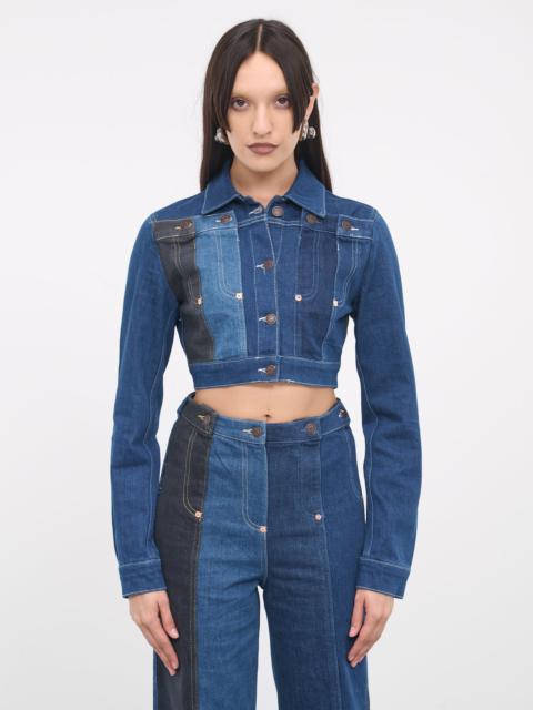 Denim Patchwork Jacket