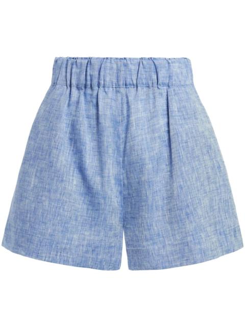 Universal linen shorts