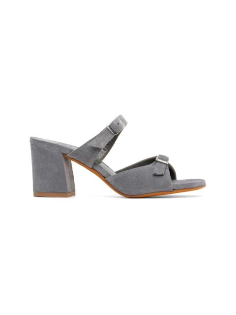 Gray Una Heeled Sandals