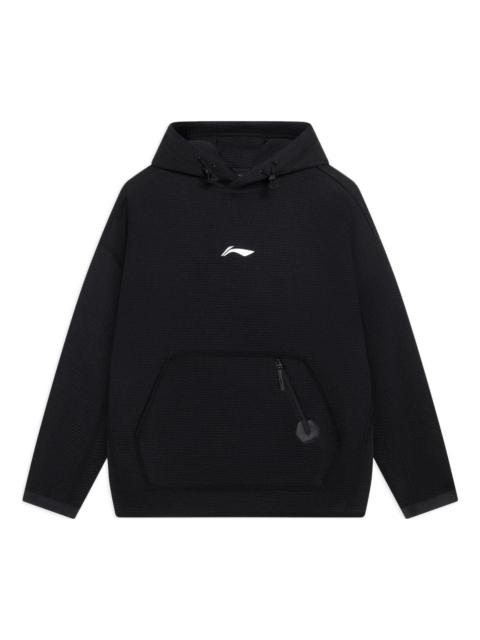 Li-Ning Graphic Hoodie 'Black' AWDSB87-2