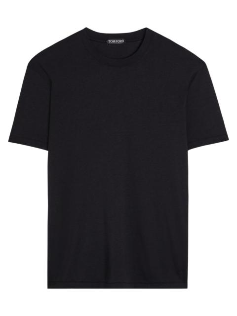 Tom Ford Logo-embroidered Jersey T-shirt