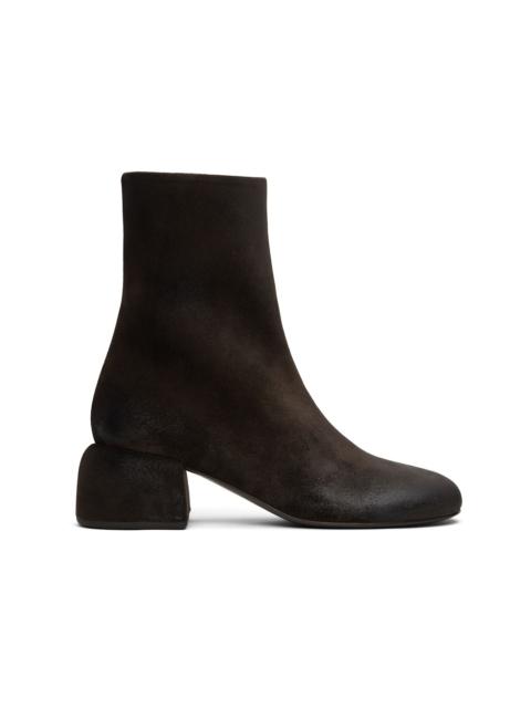 Brown Basata Suede Ankle Boots