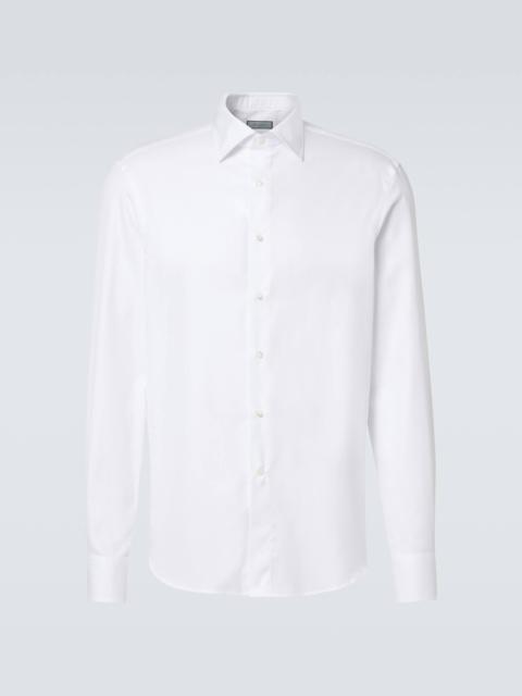 Cotton poplin shirt