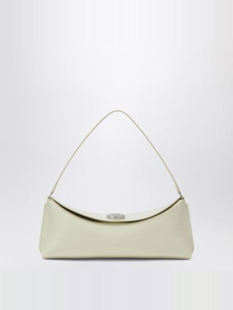 Light Yellow Oval Pouch