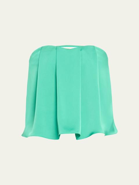 Kennedi Strapless Cropped Blouse