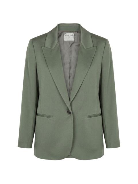 buttoned blazer