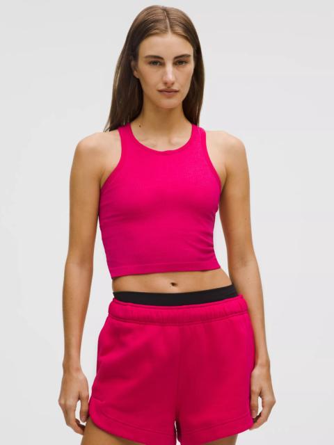 Ebb to Street Cropped Racerback Tank Top *Light Support, B/C Cup