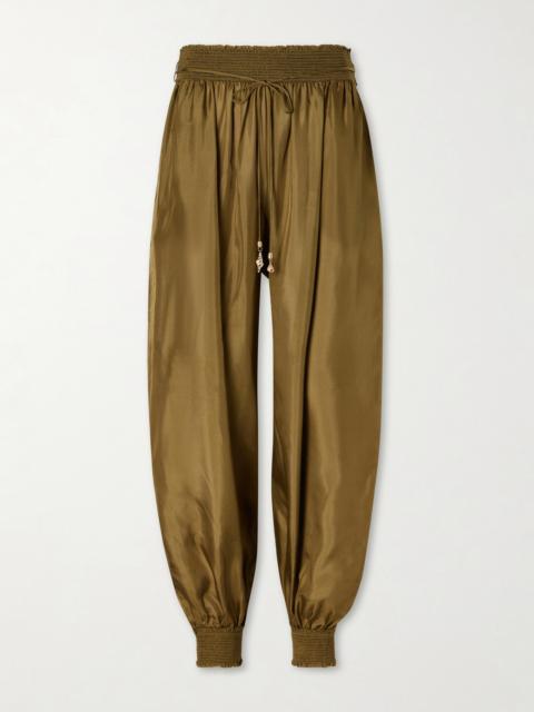 Mahon Silk Tapered Pants