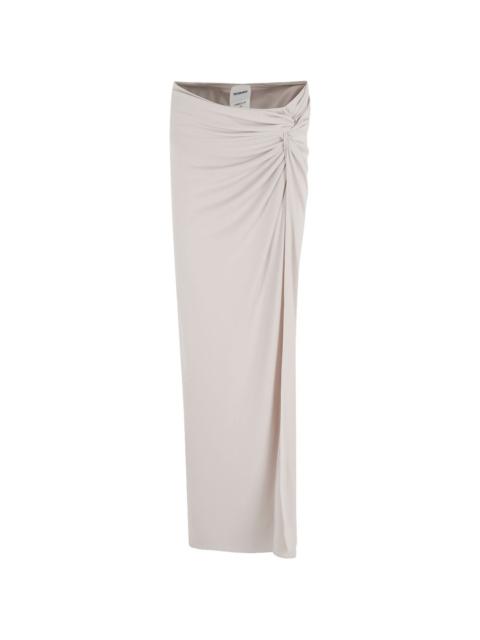 Zohra draped maxi skirt