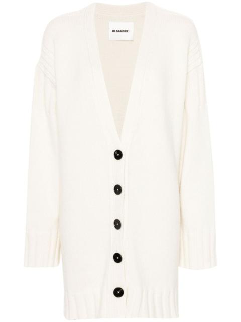V-neck cashmere cardigan