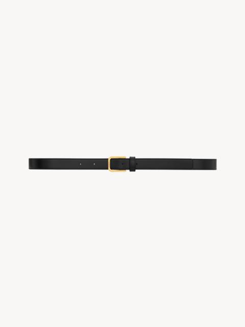 MINIMAL BELT IN SMOOTH LEATHER