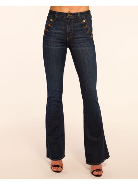 Helena High-Rise Flare Jean