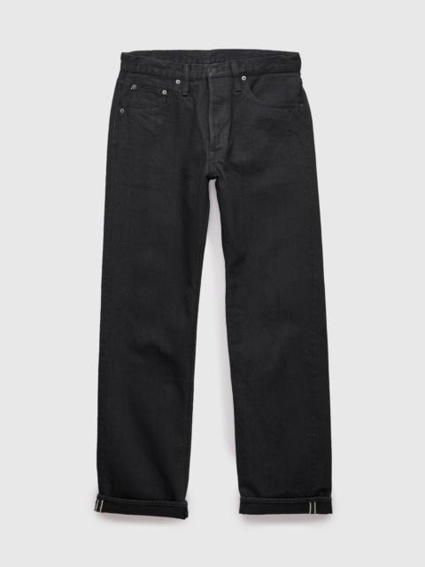 PBJBOW-003-GBK "Moonrock" 14oz Rinsed Selvedge Charcoal Grey Denim - Regular Straight Fit