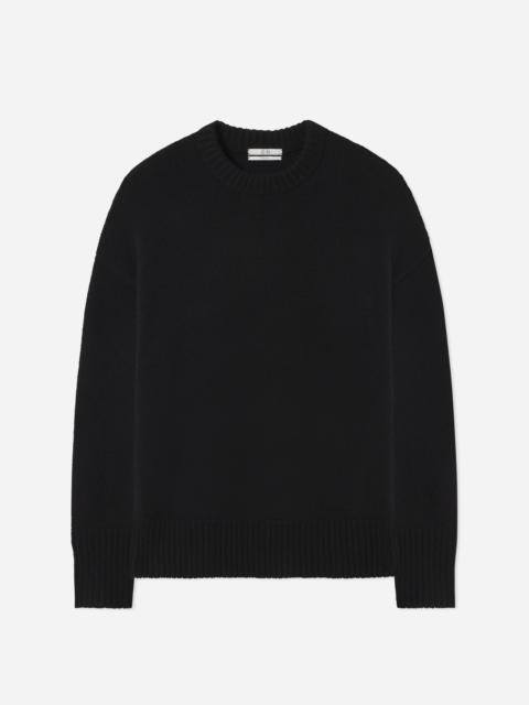 Boyfriend Crew Neck in Wool Cashmere