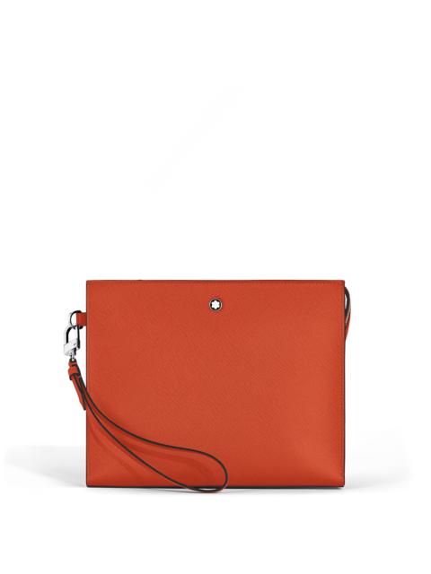 CLUTCH IN SARTORIAL LEATHER