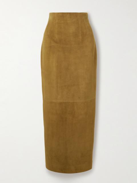 Loxley Suede Maxi Skirt