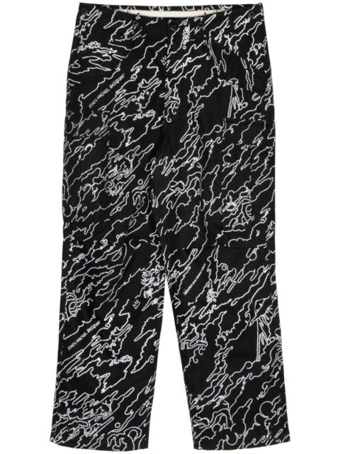Maha Basquiat cargo trousers