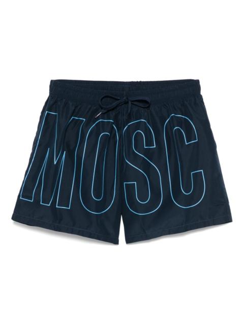 logo-print swim shorts