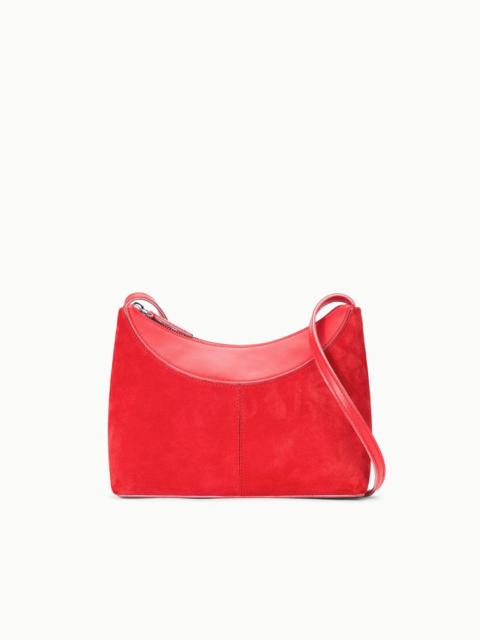 STAUD ROWEY BAG RED ROSE
