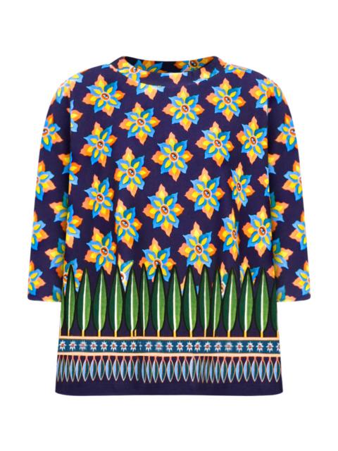 MEDITATION PRINT PONCHO | OCCHI