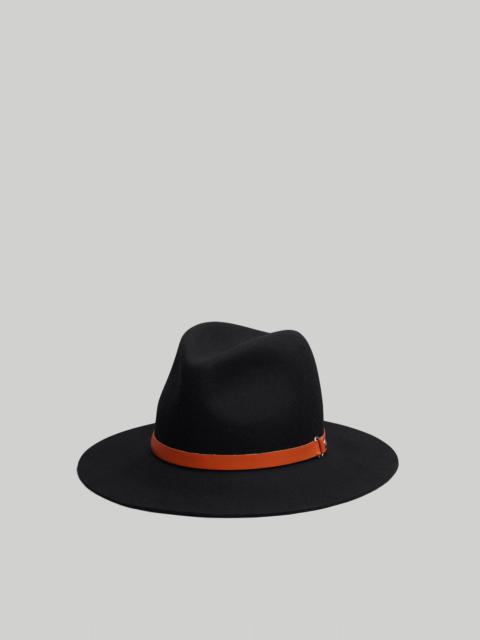 Rag & Bone Finley Packable Fedora Black Womens Size Small Rag & Bone Finley Packable Fedora Black Womens Size Small main image 4