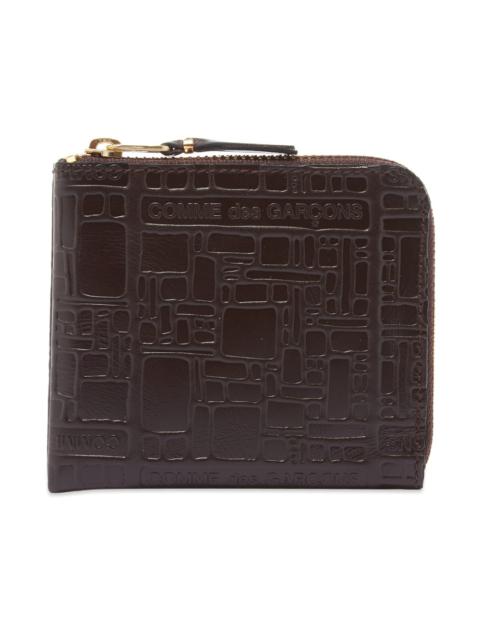 Comme des Garcons SA3100EL Embossed Logo Wallet
