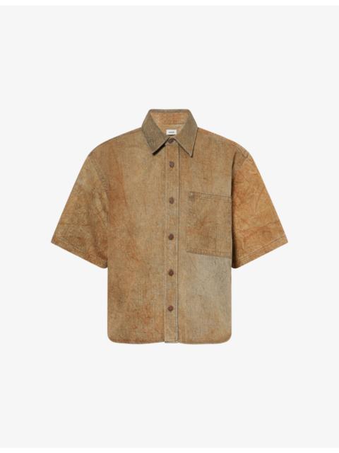 Watson Washed Cotton-Denim Shirt