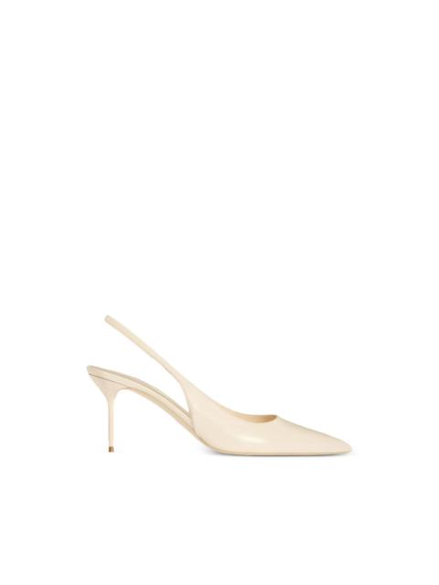 Lidia point-toe slingback pumps