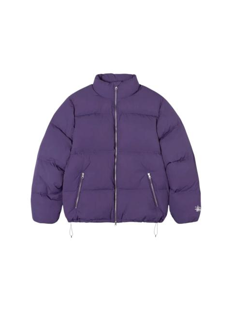 Stussy Nylon Down Puffer Jacket Purple