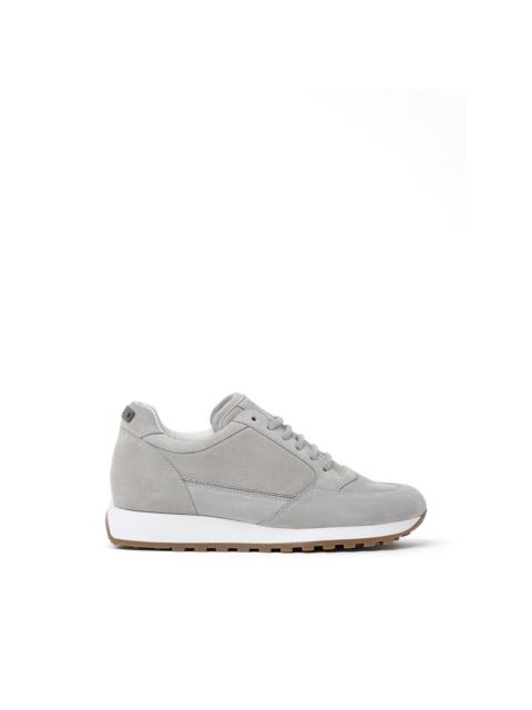 panelled sneakers