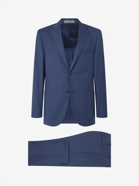 Blue pure wool suit