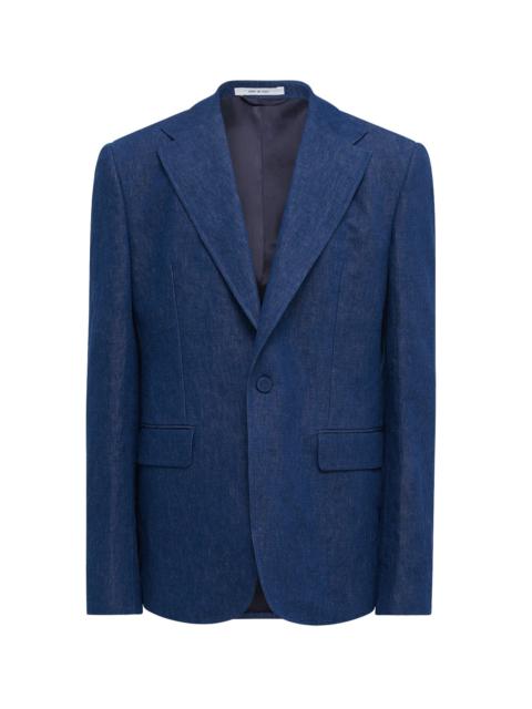 Leiva Blazer in Recycled Cotton Linen Denim