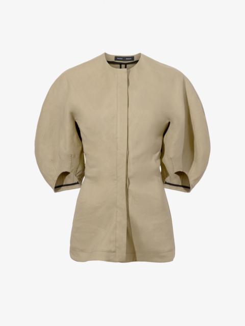 Reagan Top in Eco Stretch Linen Viscose