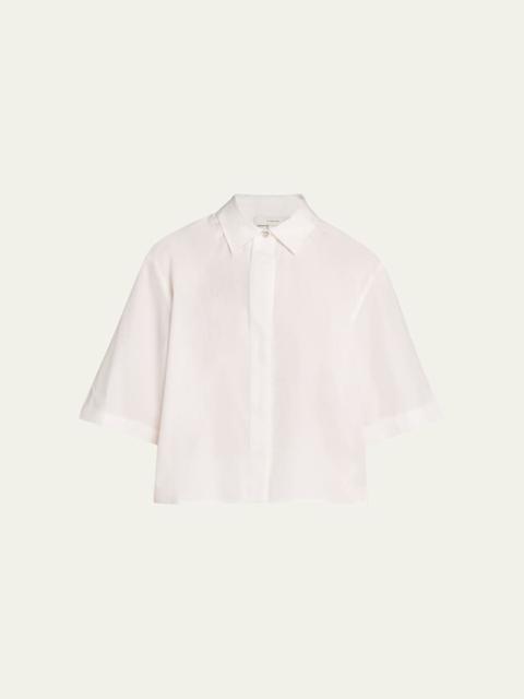 Short-Sleeve Poplin Shirt