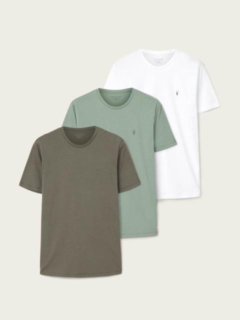BRACE BRUSHED COTTON T-SHIRTS 3 PACK