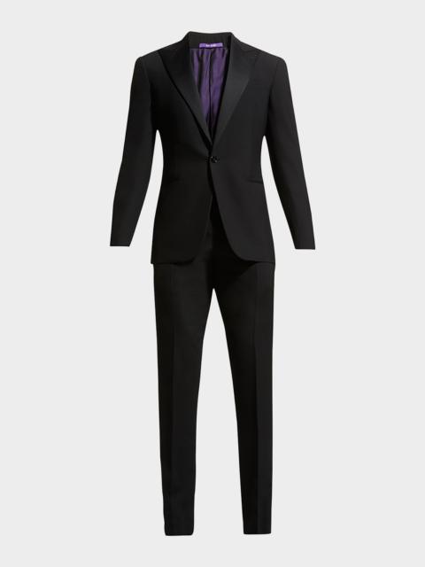 Men's Gregory Wool Barathea Peak Tuxedo
