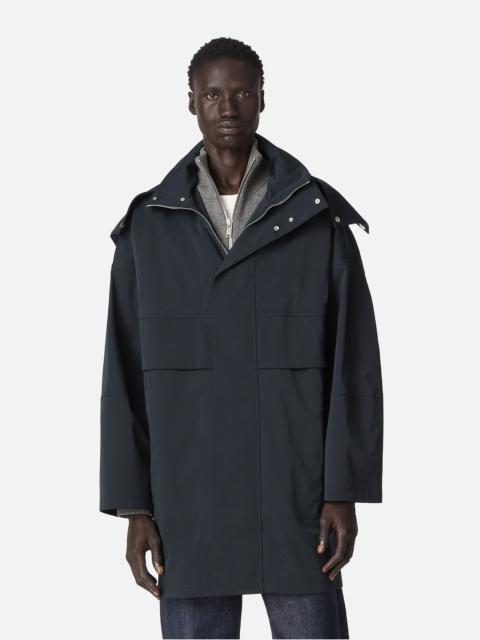 Bonded Tech Wool Hooded Parka