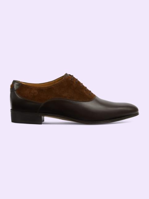 Men's lace-up shoe with Double G