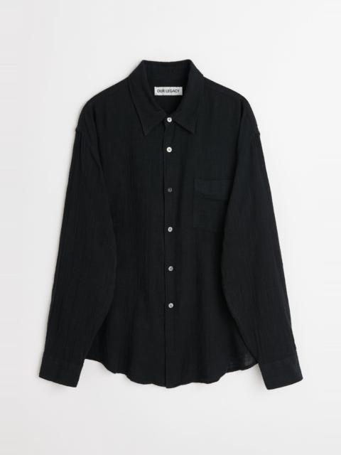Coco Shirt Washed Black Air Cotton