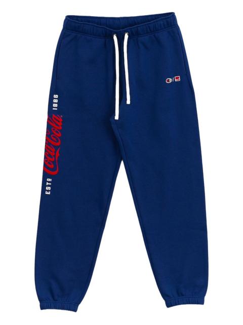 x Coca-Cola logo track pants