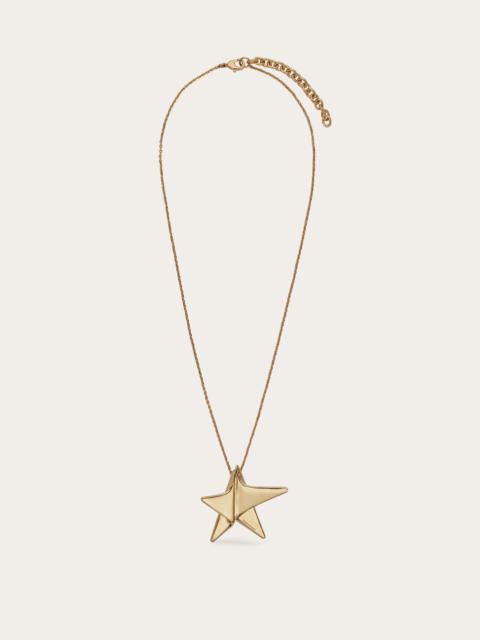 Necklace with star pendant