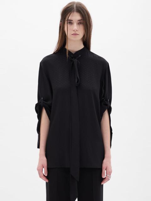 Dien Stand Collar Long Shirt