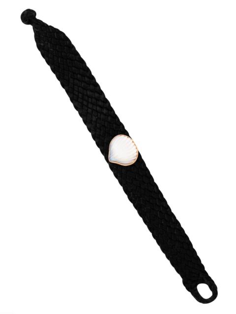 Classic Anadara Pearl Leather Bracelet