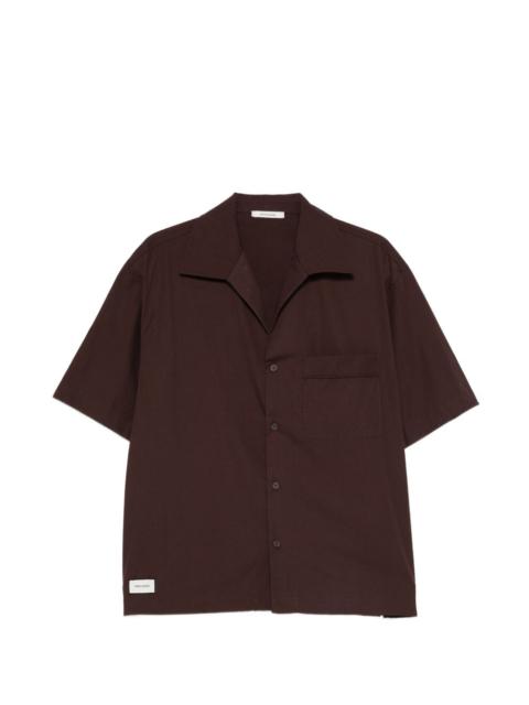 short-sleeve pajama shirt