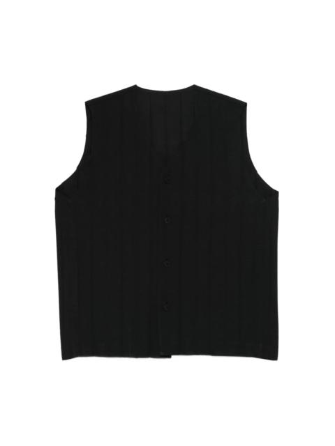 OCTOBER AW25 EDGE ENSEMBLE VEST - BLACK